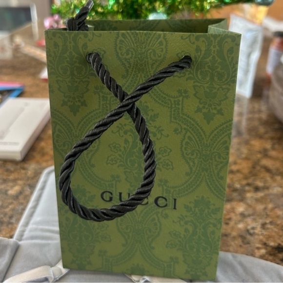 New never used CRYSTAL GUCCI SINGLE HAIR CLIP - Picture 7 of 7